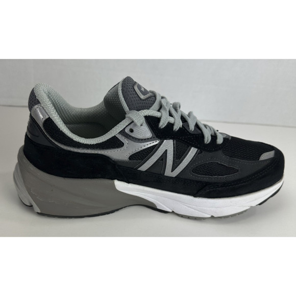 New Balance 990V6 Black Suede Shoes W990BK6 Sneakers Women’s Size 9 B USA Made - Picture 6 of 16